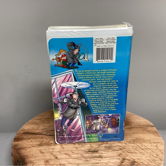 Sealed / New - VHS - Inspector Gadget - Vintage - 1999 Release - Collectible - Picture 3 of 9